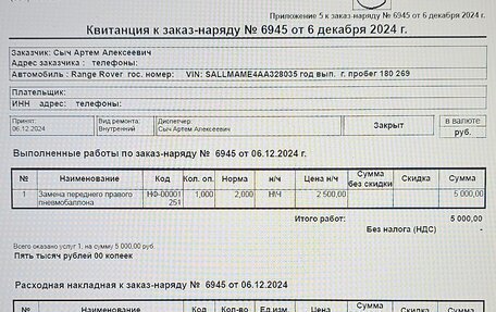 Land Rover Range Rover III, 2010 год, 2 200 000 рублей, 32 фотография