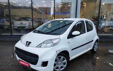 Peugeot 107 I рестайлинг, 2011 год, 449 111 рублей, 1 фотография