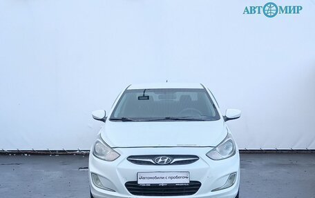 Hyundai Solaris II рестайлинг, 2012 год, 630 000 рублей, 2 фотография