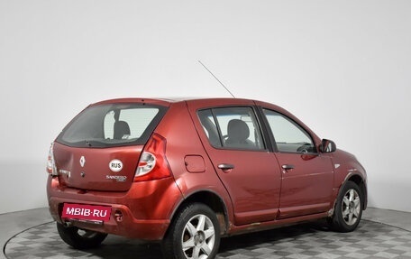 Renault Sandero I, 2010 год, 275 000 рублей, 5 фотография