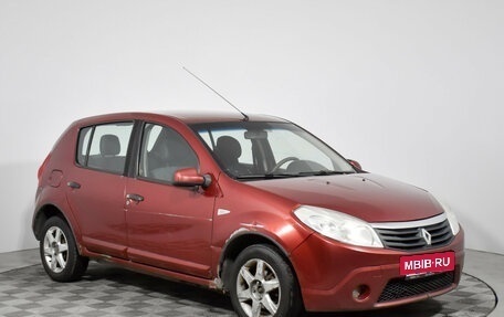 Renault Sandero I, 2010 год, 275 000 рублей, 3 фотография