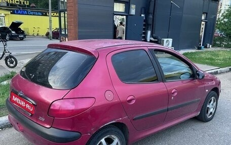Peugeot 206, 2002 год, 100 000 рублей, 2 фотография