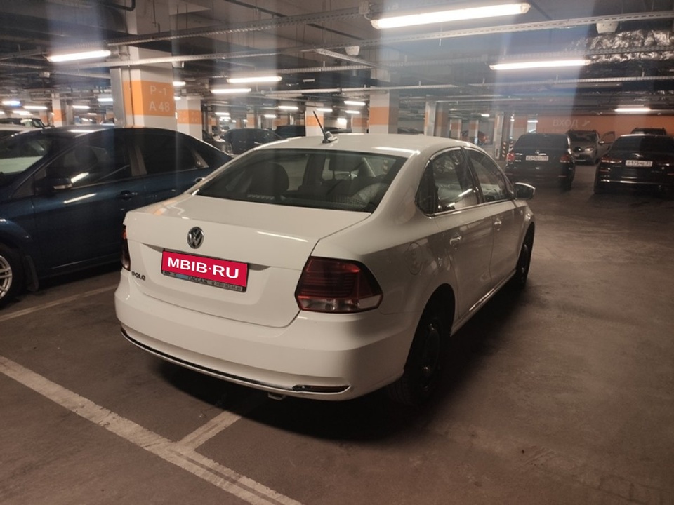 Volkswagen Polo V рестайлинг, 2019 год, 925 000 рублей, 3 фотография