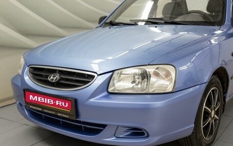 Hyundai Accent II, 2007 год, 387 000 рублей, 10 фотография