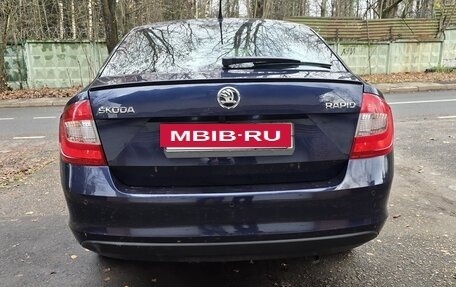 Skoda Rapid I, 2014 год, 650 000 рублей, 11 фотография