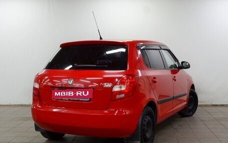 Skoda Fabia II, 2009 год, 520 000 рублей, 3 фотография