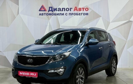 KIA Sportage III, 2014 год, 1 384 000 рублей, 1 фотография