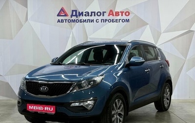 KIA Sportage III, 2014 год, 1 384 000 рублей, 1 фотография