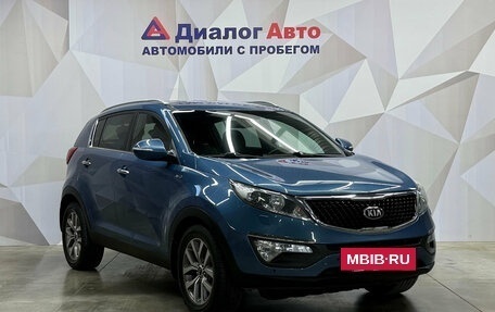 KIA Sportage III, 2014 год, 1 384 000 рублей, 3 фотография