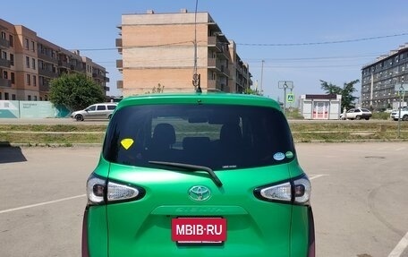 Toyota Sienta II, 2018 год, 1 519 000 рублей, 4 фотография
