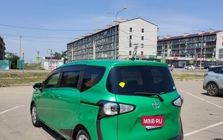 Toyota Sienta II, 2018 год, 1 519 000 рублей, 5 фотография