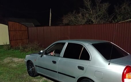 Hyundai Accent II, 2007 год, 350 000 рублей, 3 фотография