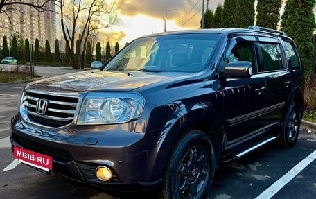 Honda Pilot III рестайлинг, 2013 год, 2 490 000 рублей, 2 фотография