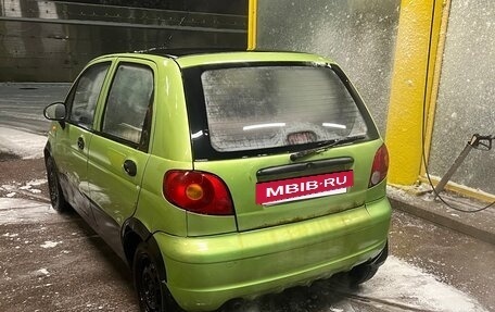 Daewoo Matiz I, 2007 год, 130 000 рублей, 4 фотография