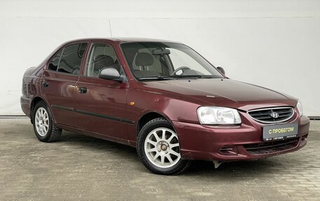 Hyundai Accent II, 2007 год, 418 000 рублей, 3 фотография