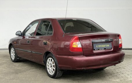 Hyundai Accent II, 2007 год, 418 000 рублей, 7 фотография