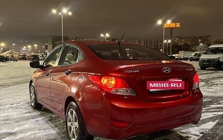 Hyundai Solaris II рестайлинг, 2011 год, 490 000 рублей, 6 фотография