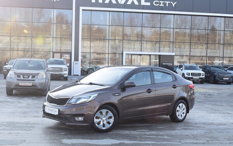 KIA Rio III рестайлинг, 2016 год, 797 000 рублей, 2 фотография