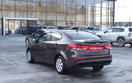 KIA Rio III рестайлинг, 2016 год, 797 000 рублей, 5 фотография