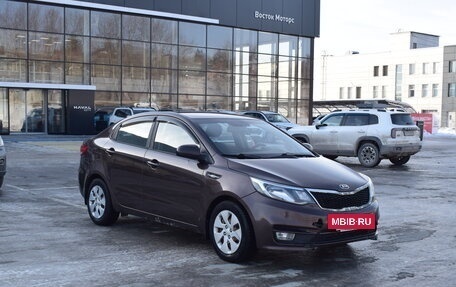 KIA Rio III рестайлинг, 2016 год, 797 000 рублей, 3 фотография