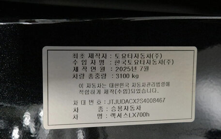 Lexus LX, 2025 год, 16 200 000 рублей, 18 фотография