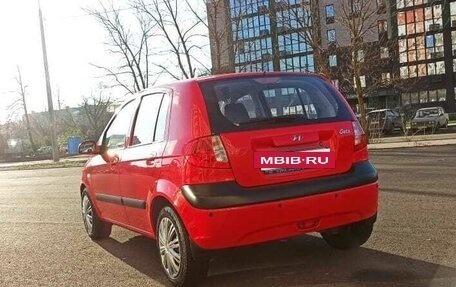 Hyundai Getz I рестайлинг, 2008 год, 595 000 рублей, 6 фотография