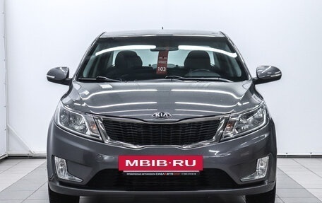 KIA Rio III рестайлинг, 2013 год, 1 099 000 рублей, 2 фотография