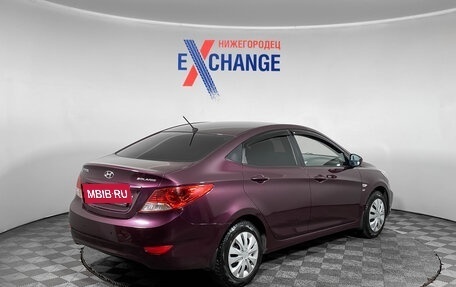 Hyundai Solaris II рестайлинг, 2012 год, 725 000 рублей, 4 фотография