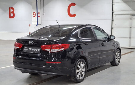 KIA Rio III рестайлинг, 2016 год, 909 000 рублей, 5 фотография