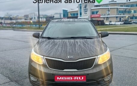 KIA Rio III рестайлинг, 2015 год, 1 фотография