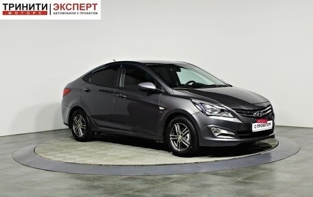 Hyundai Solaris II рестайлинг, 2014 год, 867 000 рублей, 3 фотография