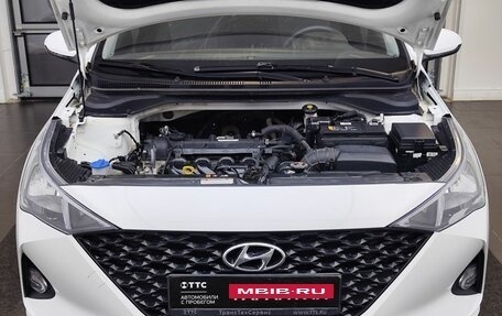 Hyundai Solaris II рестайлинг, 2021 год, 1 399 000 рублей, 11 фотография