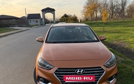 Hyundai Solaris II рестайлинг, 2017 год, 1 500 000 рублей, 13 фотография