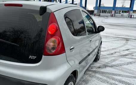 Peugeot 107 I рестайлинг, 2007 год, 350 000 рублей, 12 фотография