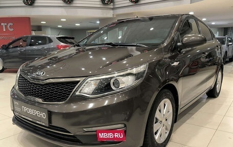 KIA Rio III рестайлинг, 2016 год, 1 295 000 рублей, 5 фотография