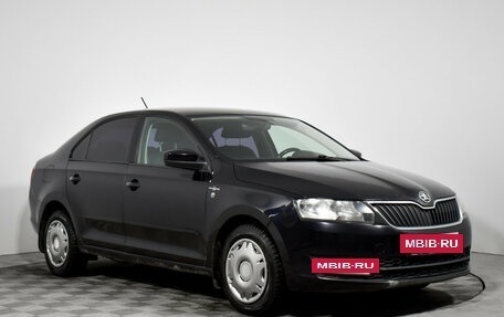 Skoda Rapid I, 2016 год, 648 920 рублей, 3 фотография