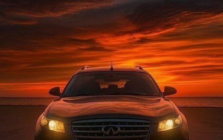 Infiniti FX I, 2007 год, 675 000 рублей, 9 фотография