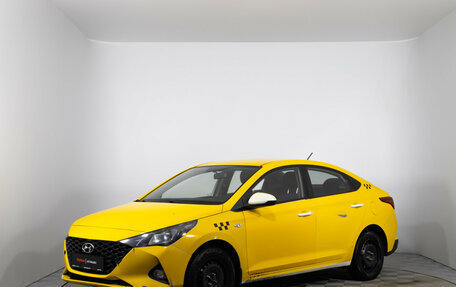 Hyundai Solaris II рестайлинг, 2021 год, 990 000 рублей, 1 фотография