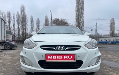 Hyundai Solaris II рестайлинг, 2011 год, 755 000 рублей, 1 фотография