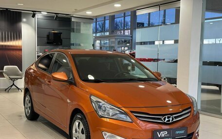 Hyundai Solaris II рестайлинг, 2014 год, 857 000 рублей, 3 фотография