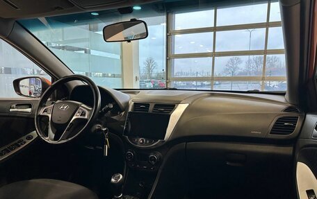 Hyundai Solaris II рестайлинг, 2014 год, 857 000 рублей, 9 фотография