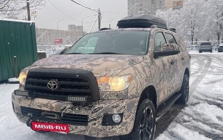 Toyota Sequoia II рестайлинг, 2010 год, 3 000 000 рублей, 3 фотография