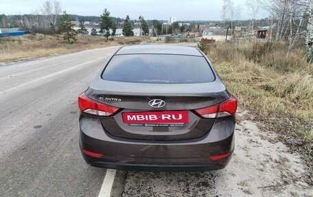 Hyundai Elantra V, 2015 год, 1 100 000 рублей, 6 фотография
