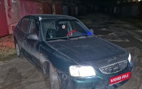 Hyundai Accent II, 2002 год, 225 000 рублей, 1 фотография