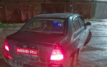 Hyundai Accent II, 2002 год, 225 000 рублей, 2 фотография