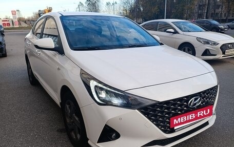 Hyundai Solaris II рестайлинг, 2021 год, 1 550 000 рублей, 3 фотография