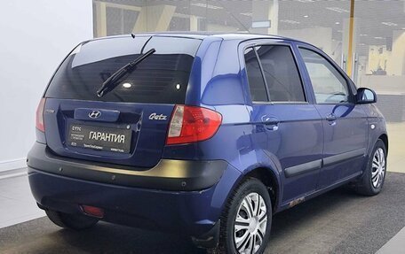 Hyundai Getz I рестайлинг, 2007 год, 349 000 рублей, 6 фотография
