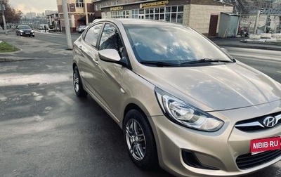 Hyundai Solaris II рестайлинг, 2011 год, 615 000 рублей, 1 фотография
