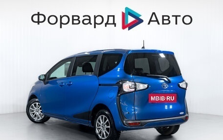 Toyota Sienta II, 2018 год, 1 499 000 рублей, 5 фотография