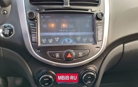 Hyundai Solaris II рестайлинг, 2012 год, 845 000 рублей, 15 фотография